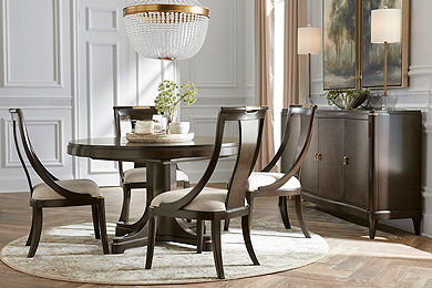 Havertys dining 2025 table set